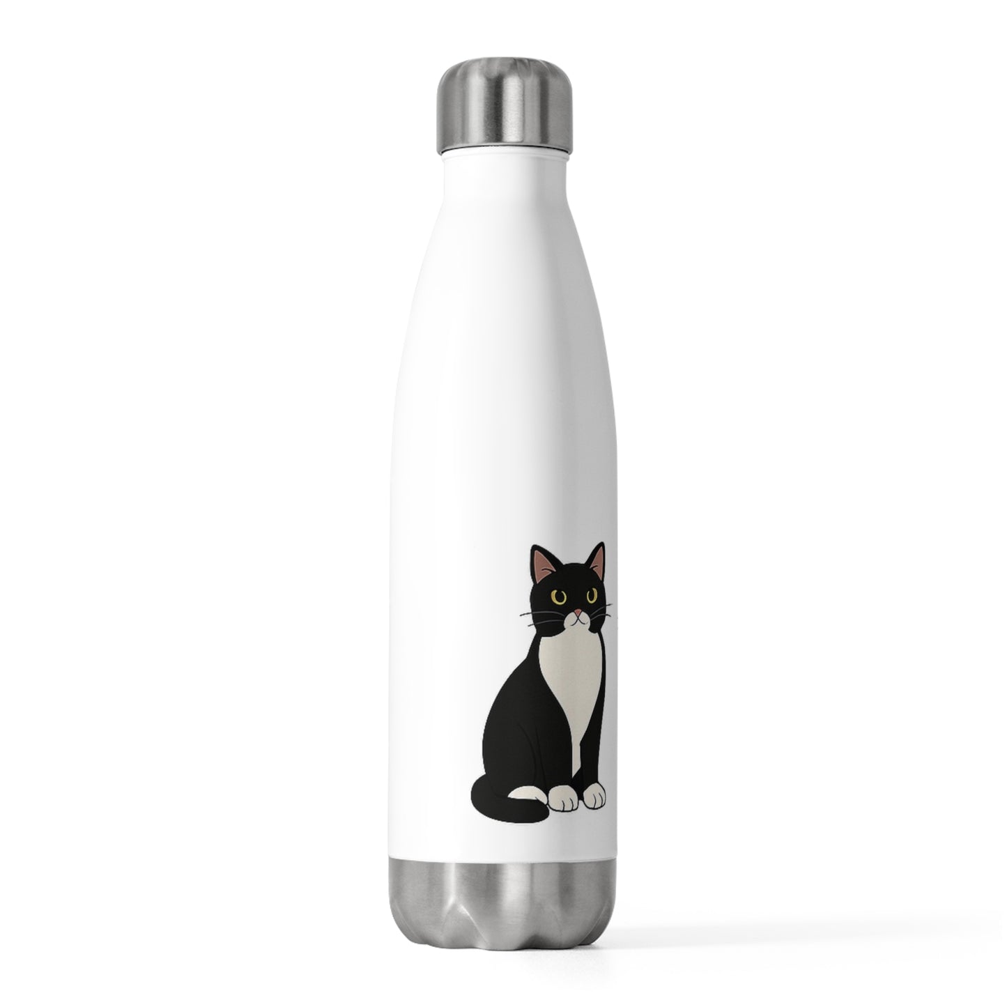 Cute Cat 20oz Insulated Water Bottle for Pet Lovers